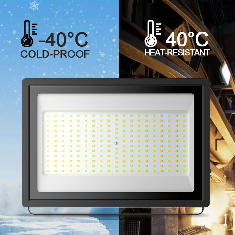 LED Projectielicht IP65 Waterdichte Reflector Spotlight 30W 50W 80W 100W 150W 200W Outdoor tuin Vierkante Straat Wandlamp