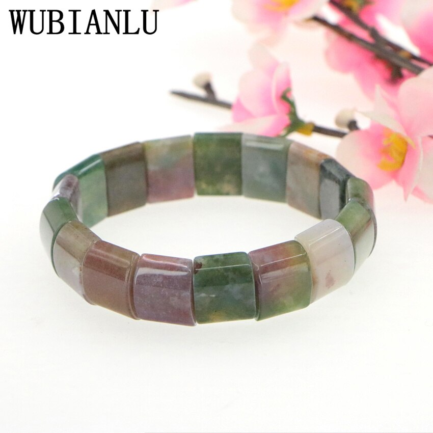 WUBIANLU-Bracelet en pierres d'agates naturelles pour femmes, 8 Styles, de luxe, tendance, diversifié, , Bracelets porte-bonheur