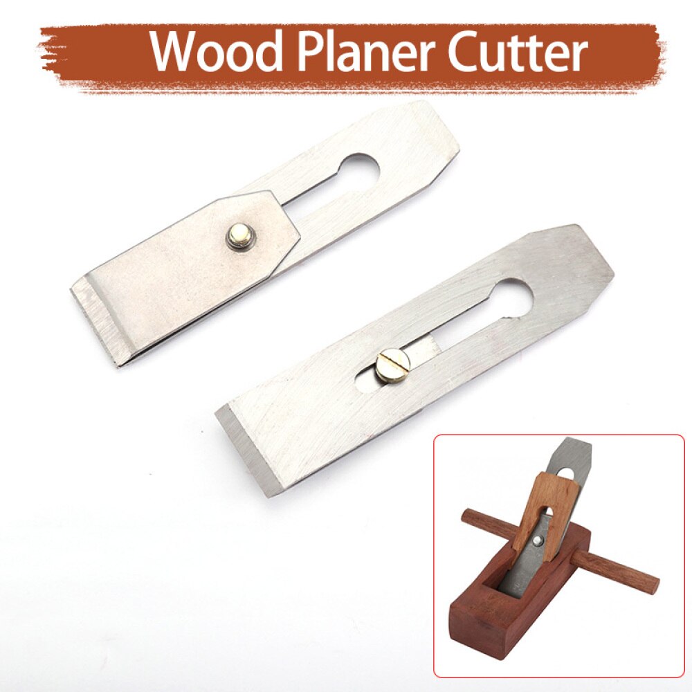 Wood Planer Cutter Hand Planer Blades Alloy High Speed Steel Woodworking Plane Edge Blade Cutter Saw Blades