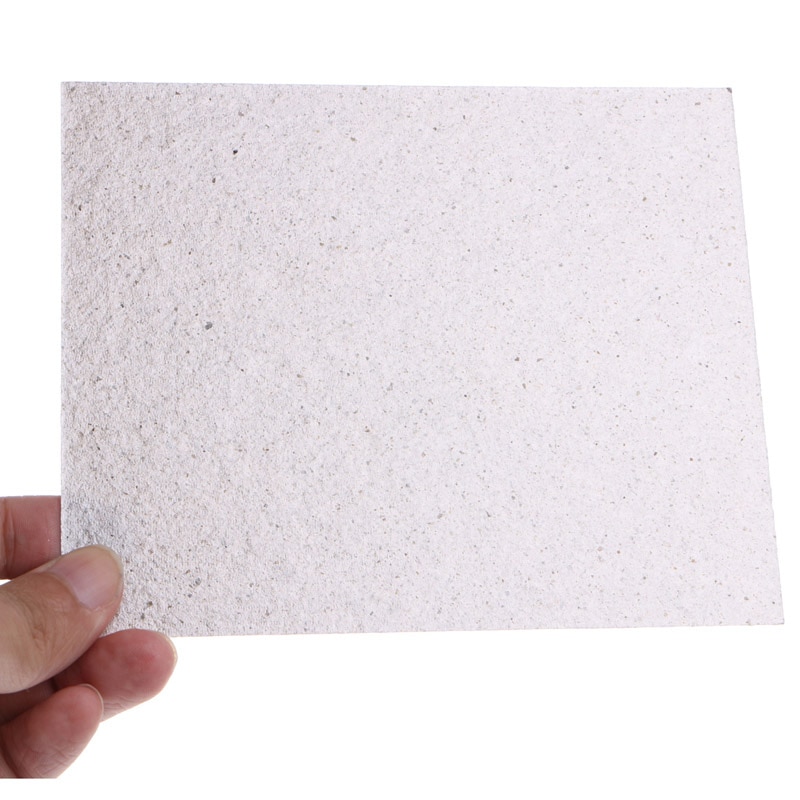 Nyttige glimmerplader ark mikrobølgeovn reparationsdel køkkenredskab 145 x 120mm