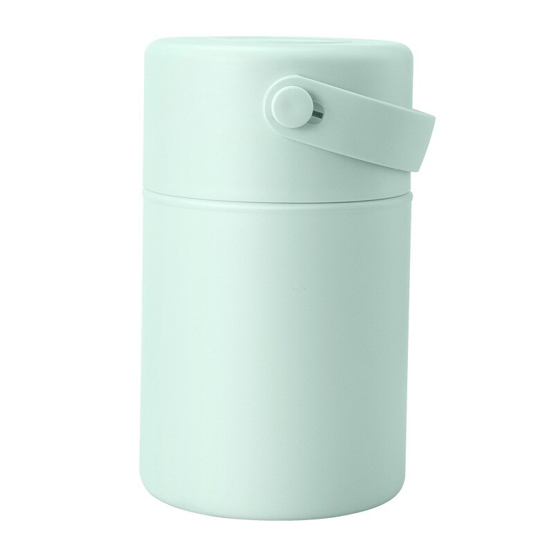 Marmite à ragoût en acier inoxydable 316, pour homme et femme, poignée Portable, boîte à déjeuner, tasse Thermos, pour étudiant et employé de bureau: Green