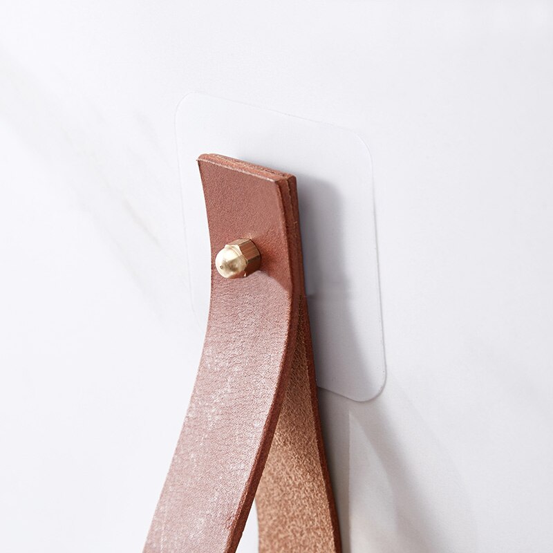 Yijia multipurpose tissue holder toilet let installation restaurant rullepapirholder vægmonteret badeværelse læderrullepapirholder