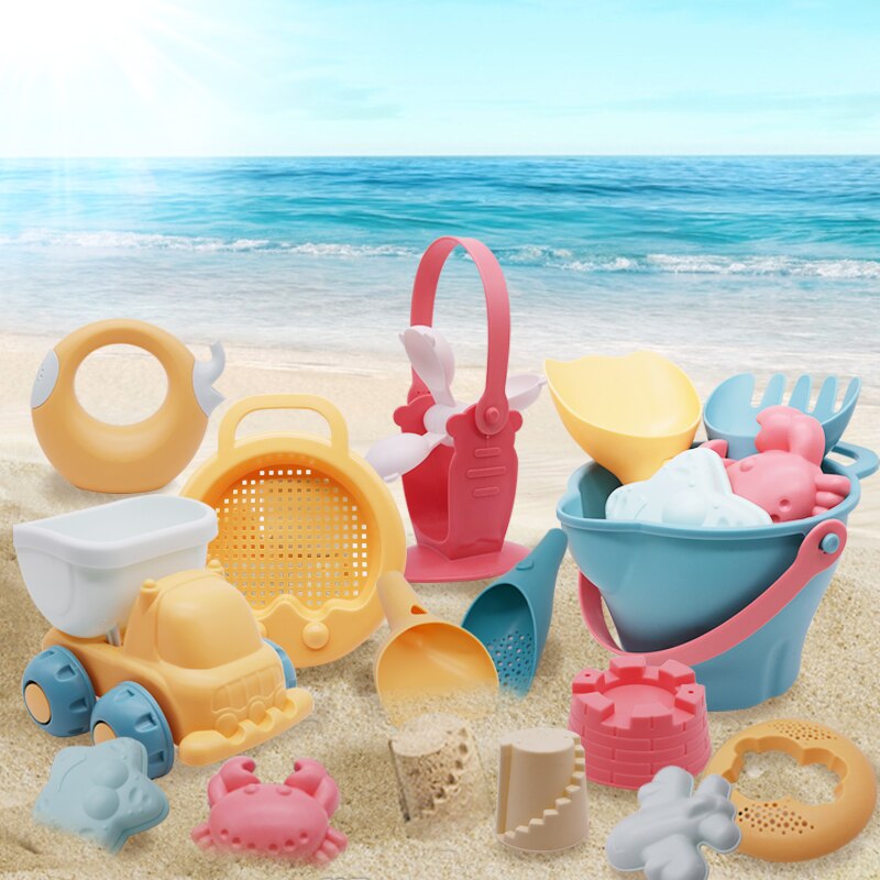 Baby Strand Speelgoed Kinderen Strand Spel Speelgoed Kinderen Zandbak Set Kit Speelgoed Voor Strand Spelen Zand Badkamer Water Spel winkelwagen