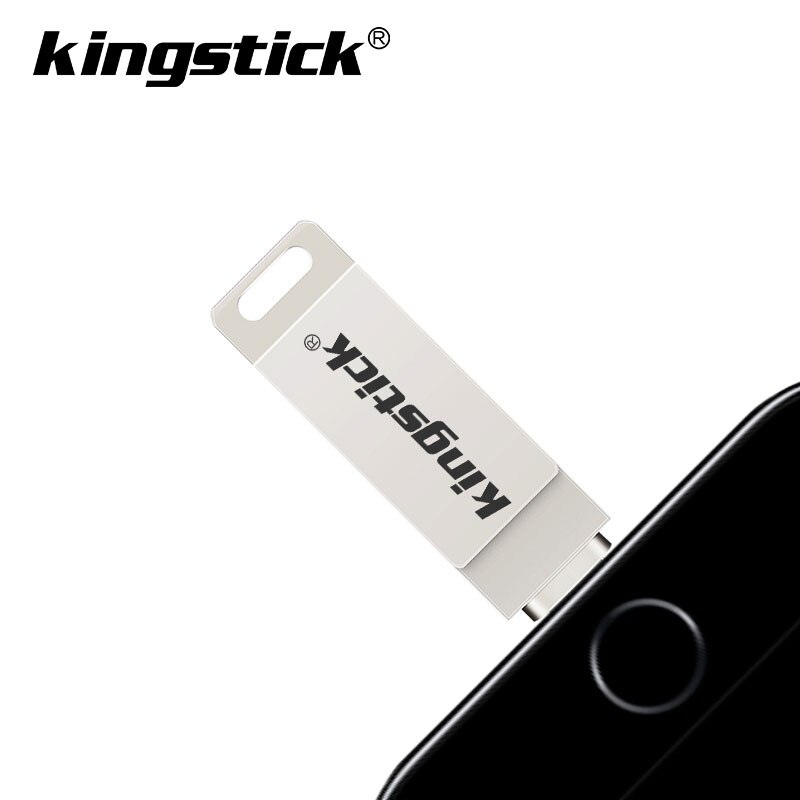 Usb Flash Drive For iPhone 6/6s/6Plus/7/7Plus/8/X Usb/Otg/Lightning 2 in 1 Pen Drive For iOS External Storage Devices