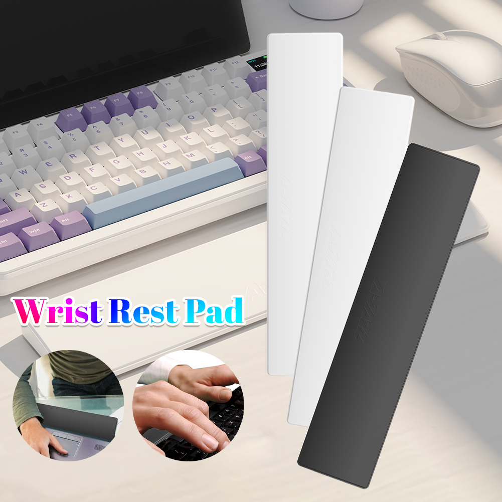 81 toetsen polssteunkussen Ergonometrisch zacht traagschuim Handsteun voor toetsenbord Mechanisch toetsenbord PC Zachte pad Palm rubberen basis