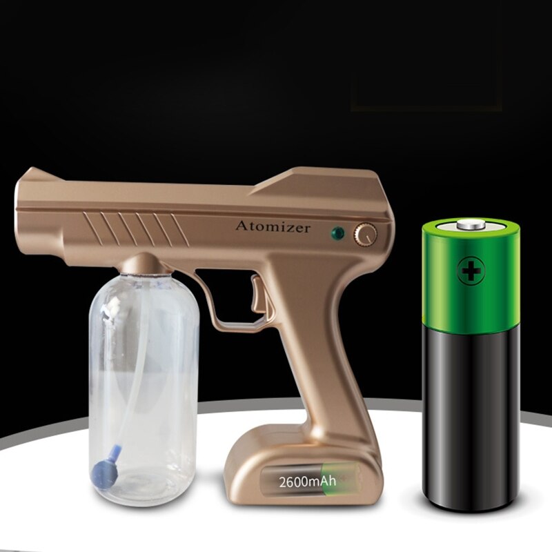 Handheld Nano Sanitizer Spritzgerät Hause Desinfektion Zerstäuber Blau Strahl kabellos Desinfektionsmittel Maschine Dampf sprühen Luft Reinigung Auszustatten