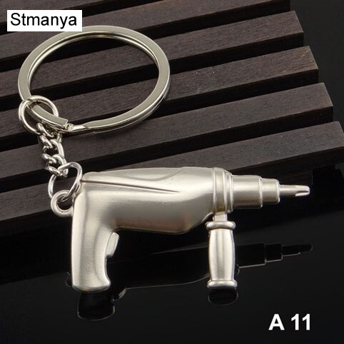 Alle Gereedschappen Sleutelhanger-Mode Vise Sleutelhanger Metalen Verstelbare Tool Ring Sleutelhanger Evenementen vise Sleutelhanger Mini 17342: A11