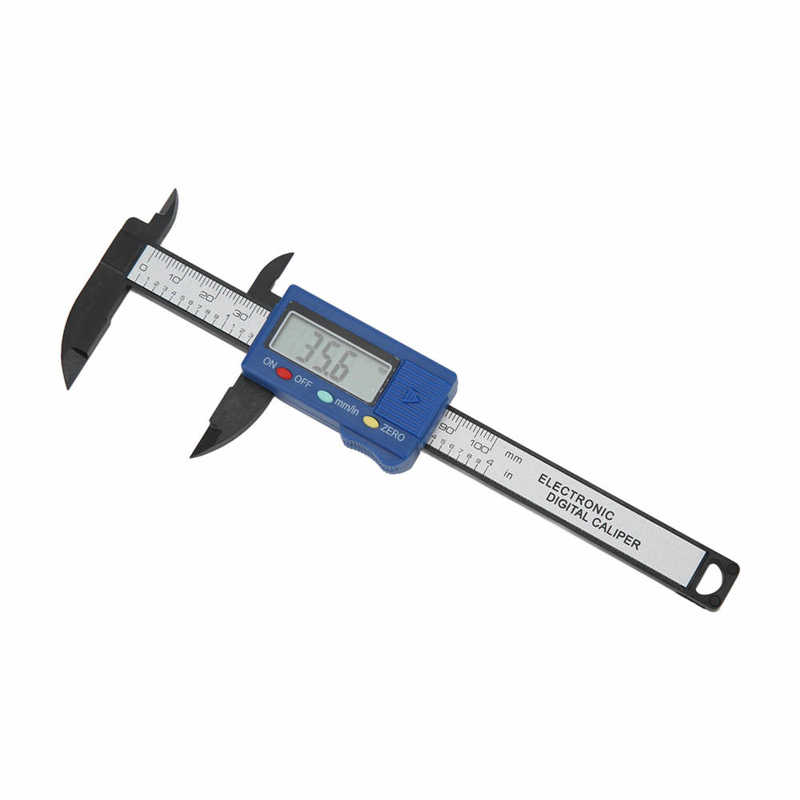 Electronic Digital Caliper LCD Digital Display Digital Vernier Caliper Portable Lightweight for Item Size Measurement
