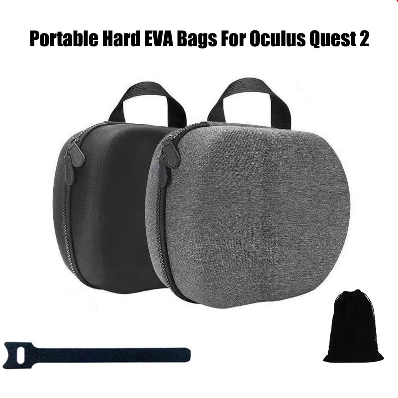 Bolsa de almacenamiento portátil para auriculares Oculus Quest 2 VR, Estuche de transporte de viaje de realidad Virtual a prueba de golpes, accesorios para Quest 2