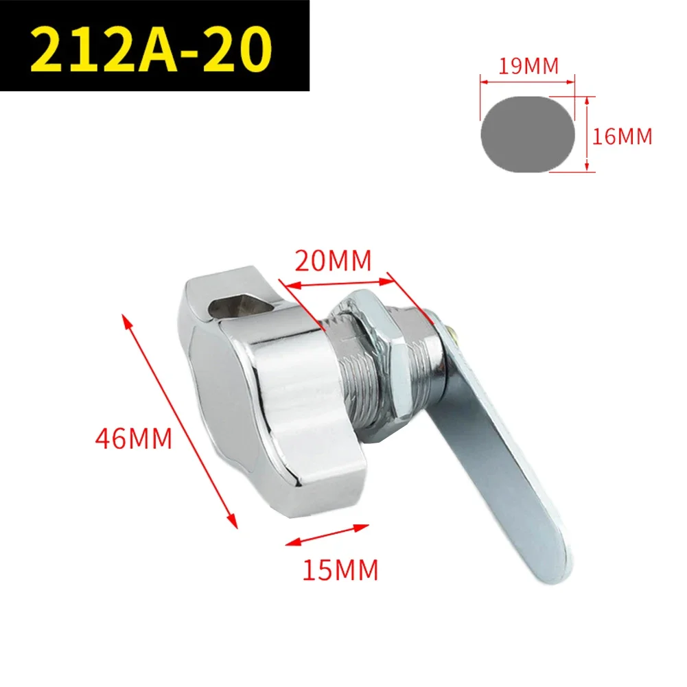 Proper Alignment Cabinet Cam Lock Furniture Cam Lock Furniture Hardware Keyless Mechanism Long-lasting Performance: Silver