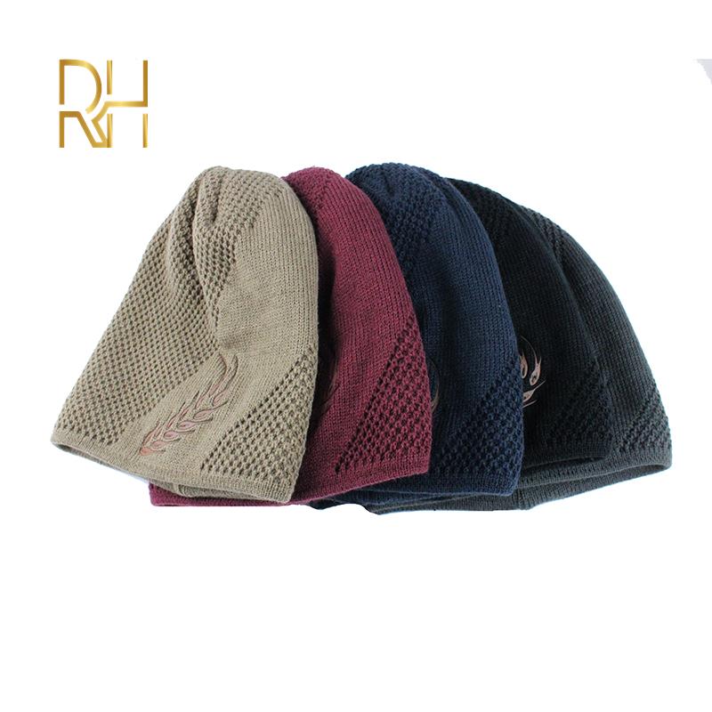 Bonnet de ski en tricot pour homme, bandeau Rammstein, chapeau avec crâne froid, brodé,