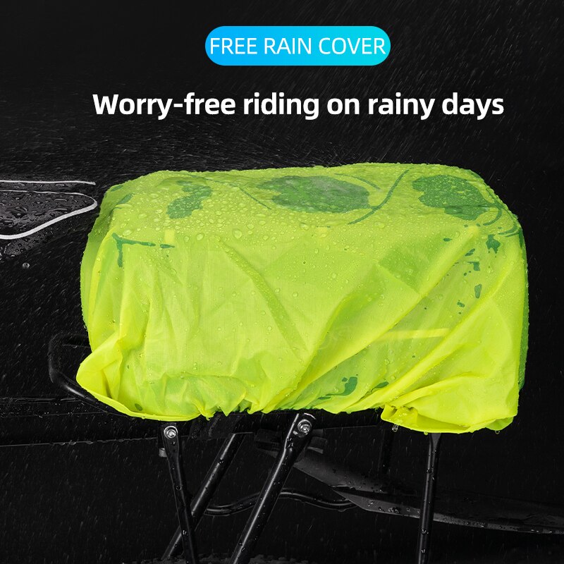 ROCKBROS Cycling Bags Bicycle Rear Bags Waterproof 4L Cycling Travel Trunk Bag Seat Saddle Bike Reflective Luggage Carrier