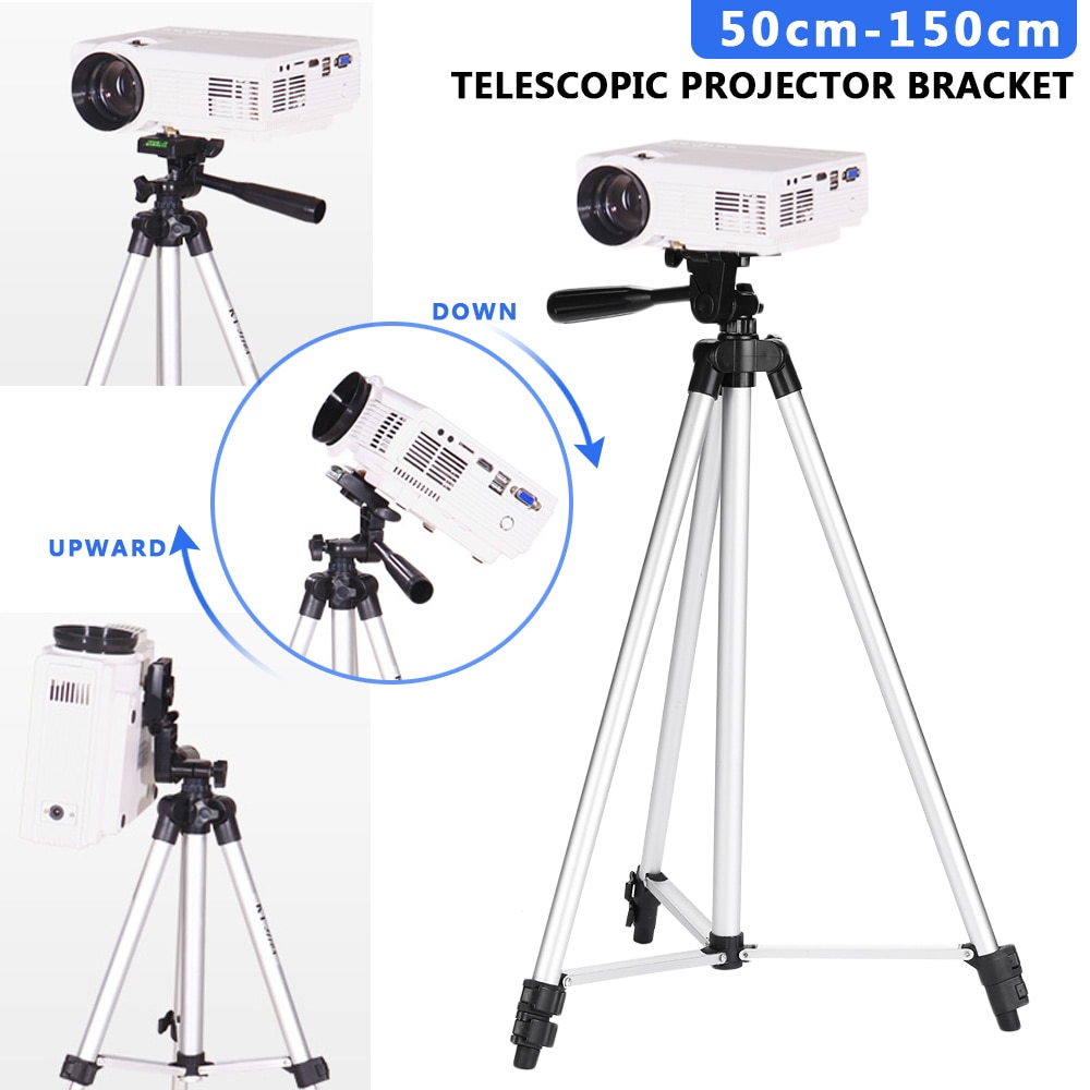 50cm-150cm verstellbare 360 drehbare projektor-stativhalterung dvd-player-bodenhalter laptopständer lautsprecherständer für  cp600