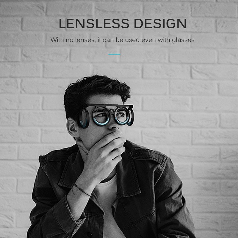 Anti-Sickness Glasses For Cars Ships And Airplanes 3D Vertigo Prevention For Adults And Children Portable Lensless Glasses