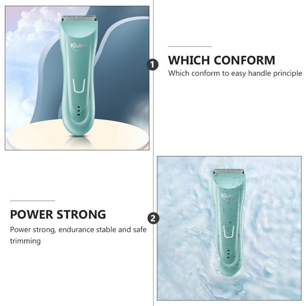 1pc stille haartrimmer automatische vacuüm haartrimmer snijmachine haartrimmer voor kinderen baby