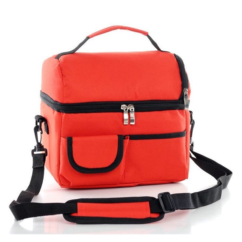 Borsa termica per ghiaccio a doppio strato borsa per alimenti latte materno bottiglia per la conservazione fresca borsa per mummia nuovo pranzo Bento Box per adulti bambino e studente