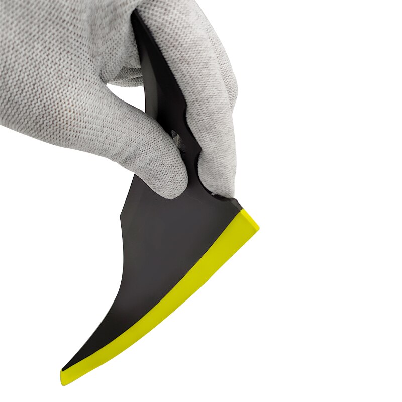 2 Stuks Rubber Rand Conquerer Zuigmond 3D Koolstofvezel Film Sticker Vinyl Zuigmond Auto Multi Hand Tool Window Tint Gereedschap a26Y