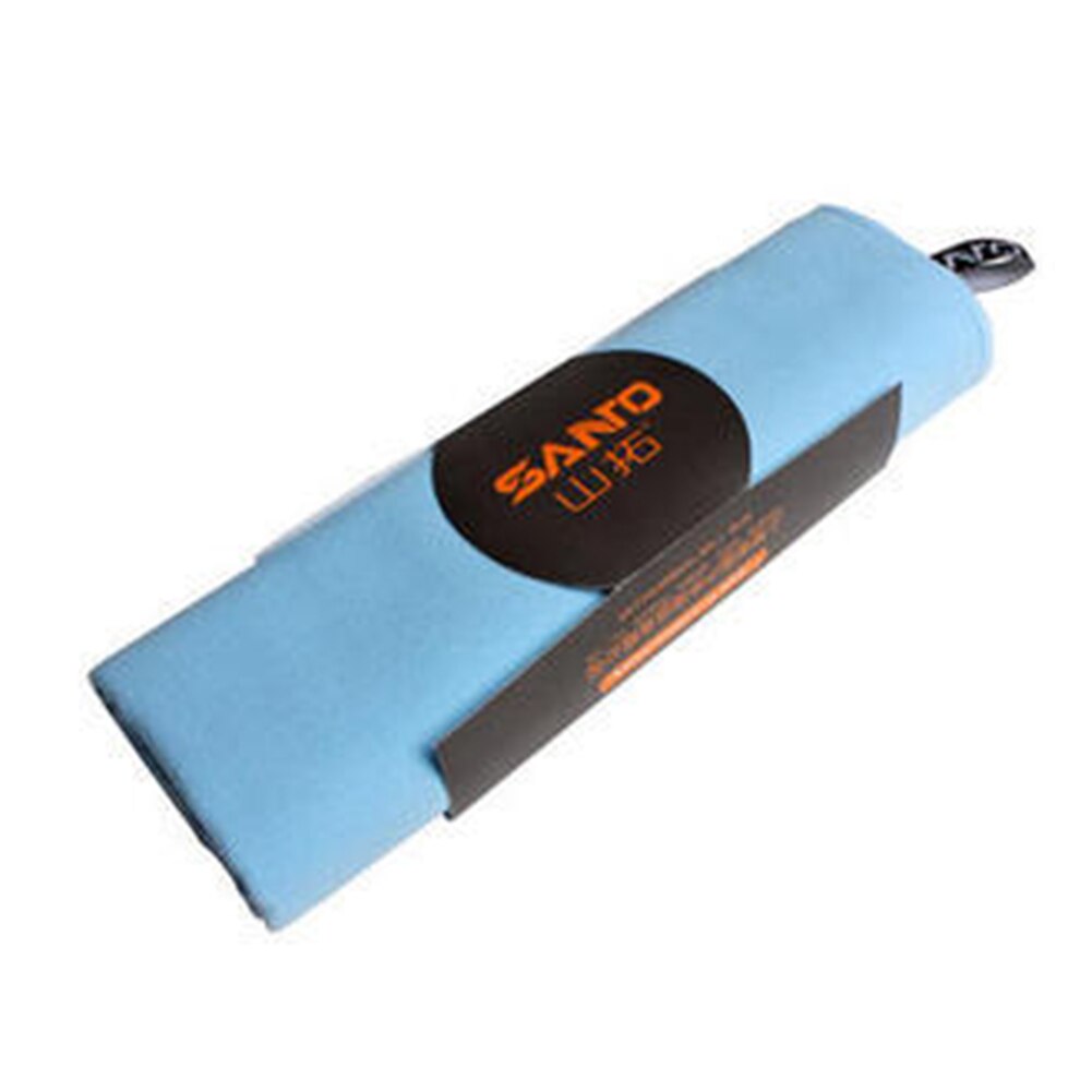 Sneldrogend Microvezel Handdoek Voor Reizen Strand Zwemmen Gym En Sport: Blauw