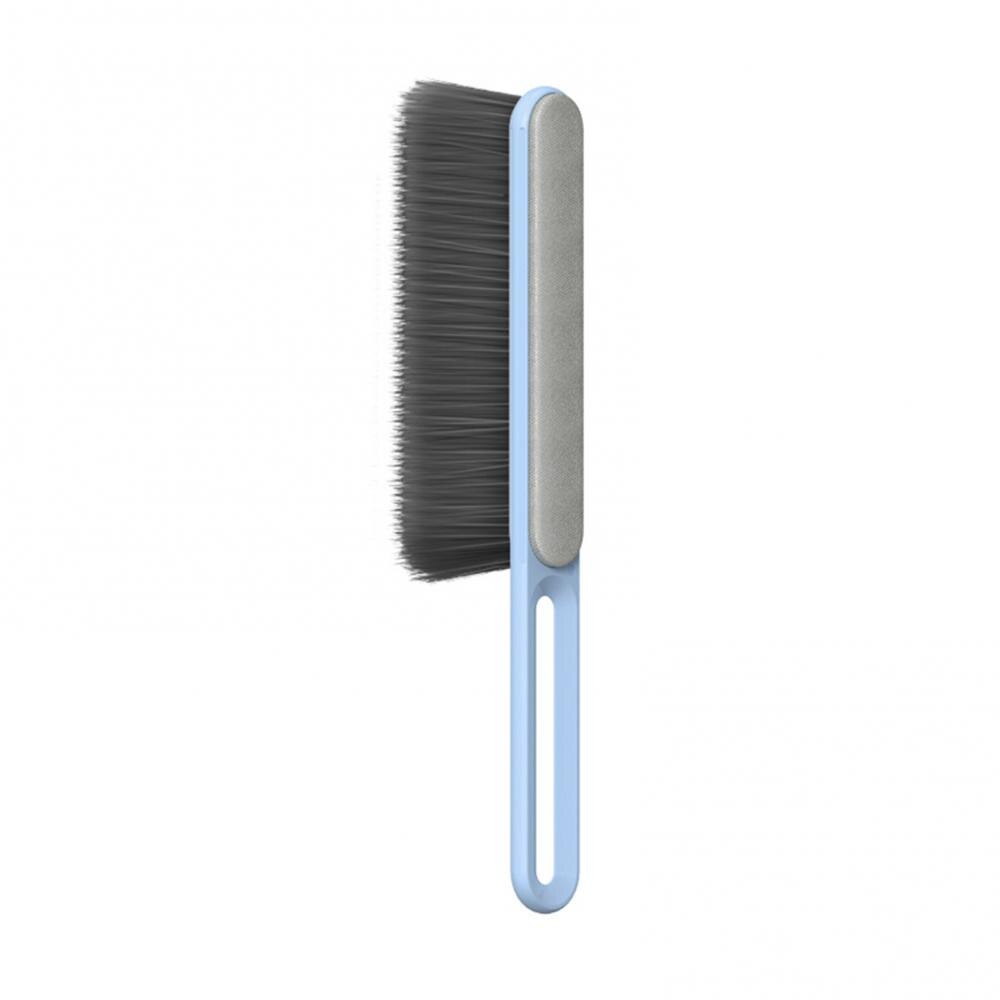 Brosse de nettoyage antistatique pour textiles et vêtements, pour retirer la poussière, les peluches, les cheveux et les poils d'animaux: Bleu
