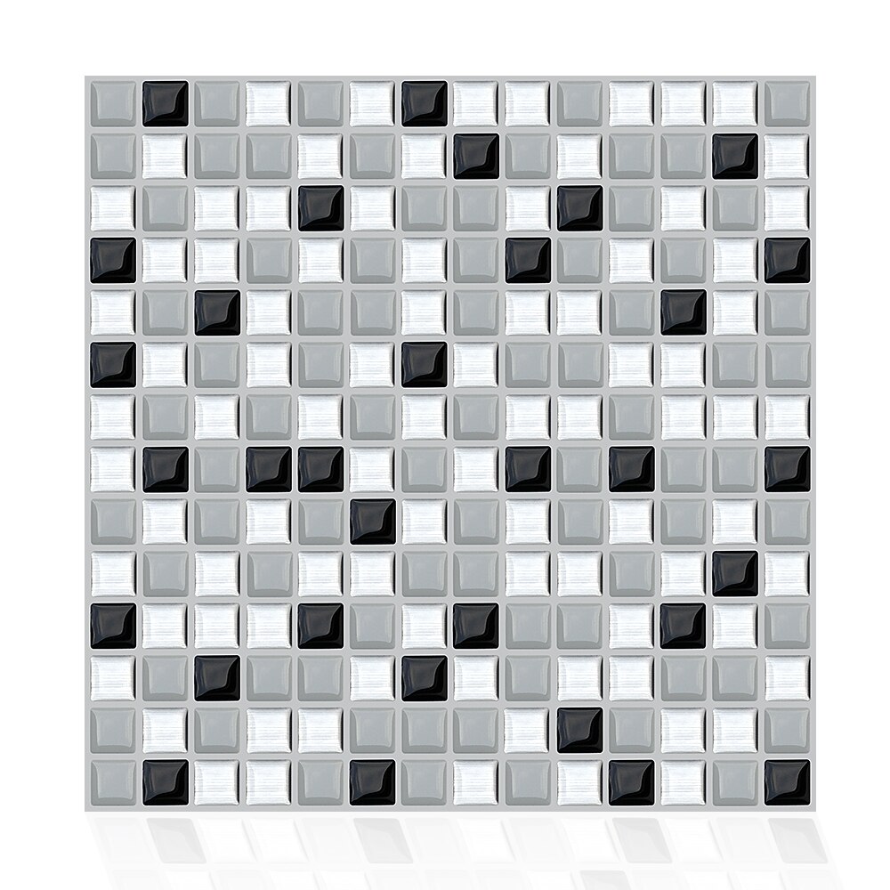 Selvklæbende mosaik backsplash gør-det-selv køkken badeværelse boligindretning vinyl peel and stick vægfliser: Mssb -208