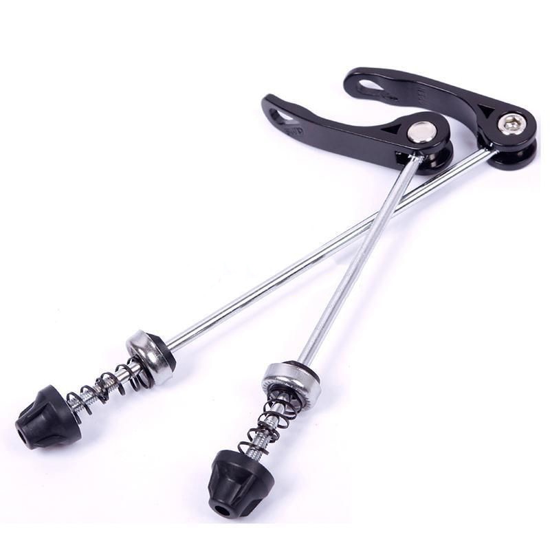 2 stk. 145/185mm cykelhjulnavspidser hurtigudløsningsboltarm aksel road mountainbikesæt ~ holdbar erstatning