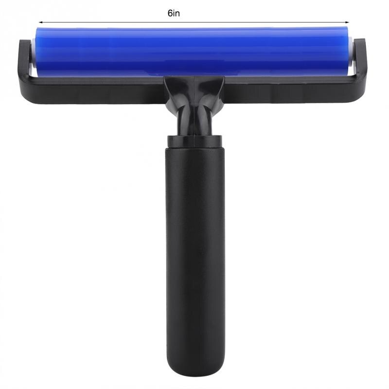 4 Maten Stofverwijdering Roller Voor Kleding Kleverige Silicone Anti-Statische Roller Borstel Manual Home Cleaner Tool Lint Remover: 6 inch