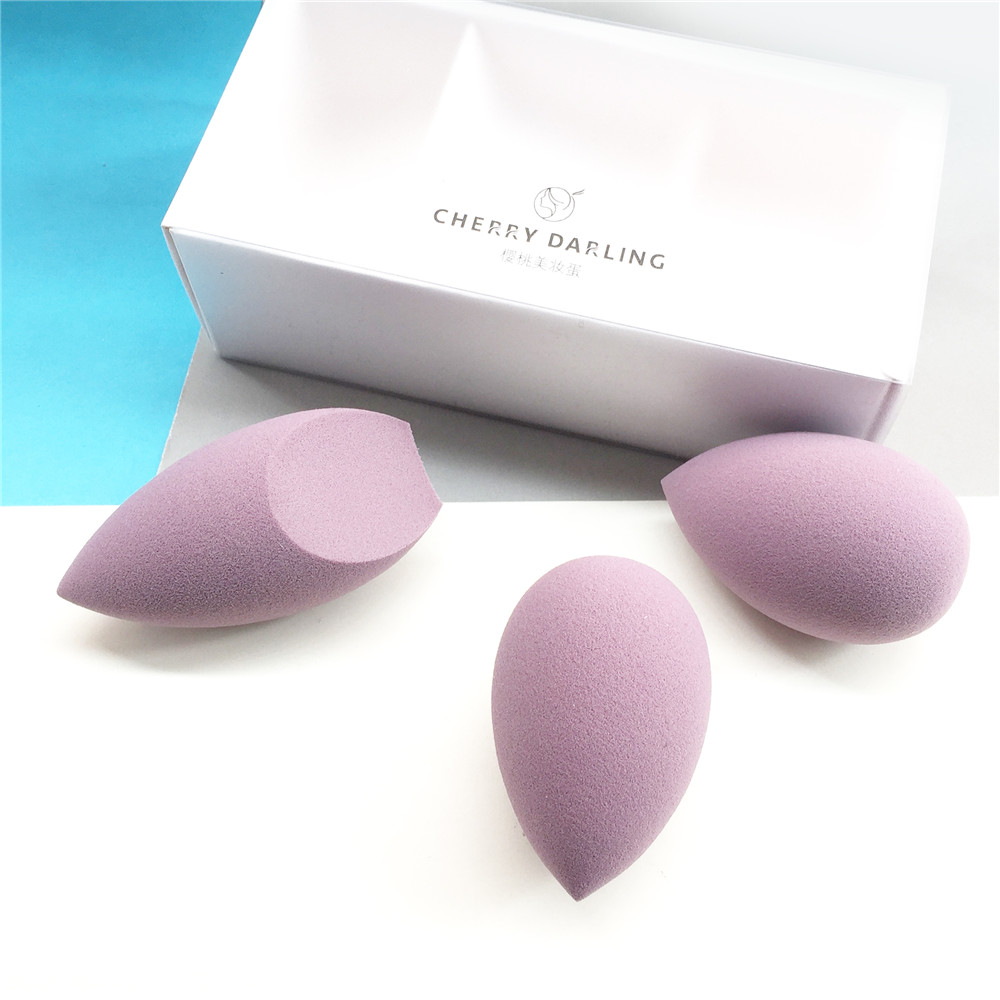 bdbeauty Makeup Sponge Blender Morandi-Purple Series - Different-Shape Ultra-Soft Latex-Free hydrophilic Makeup Blenders