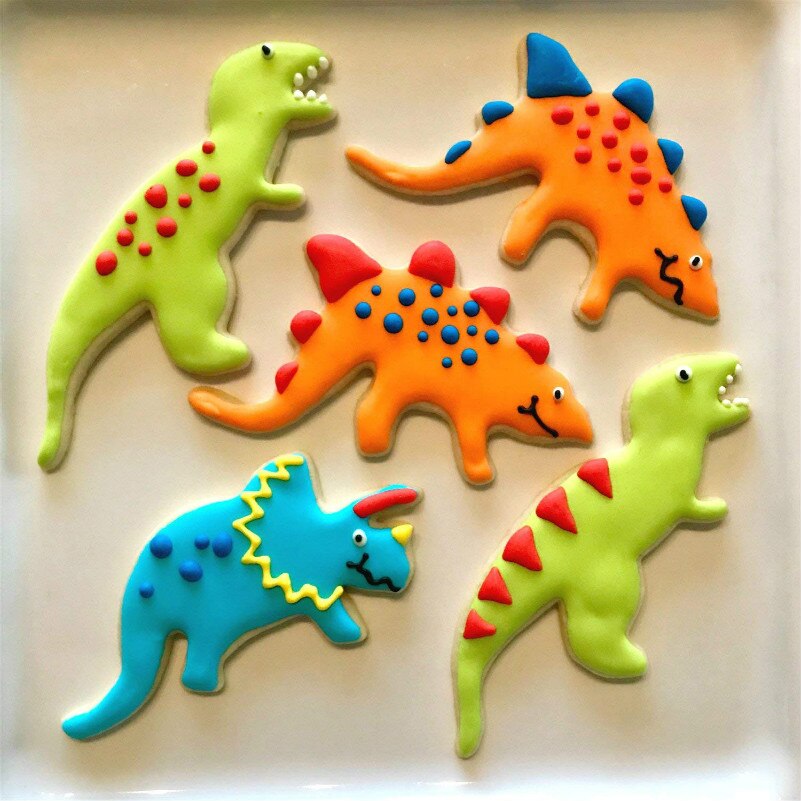 KENIAO Dinosaur Cookie Cutter Triceratops For Kids... – Grandado