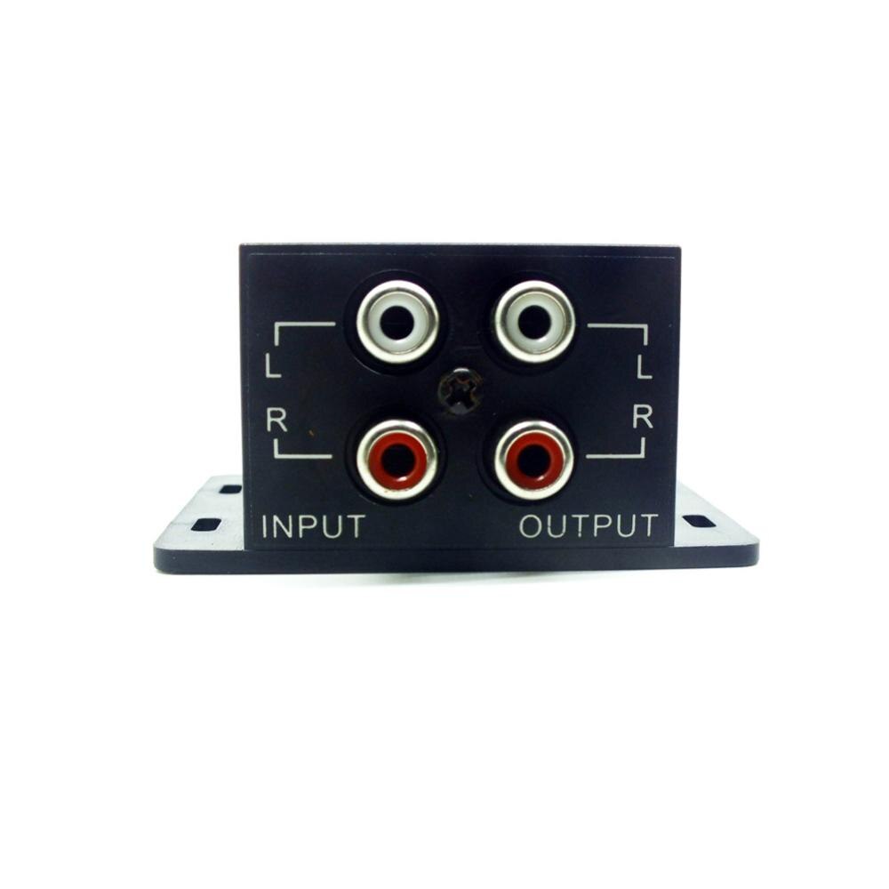 Auto Auto Energie Verstärker Audio- Regler Bass Subwoofer Equalizer Überkreuzung Regler 4 RCA Einstellen Linie eben Volumen Verstärker