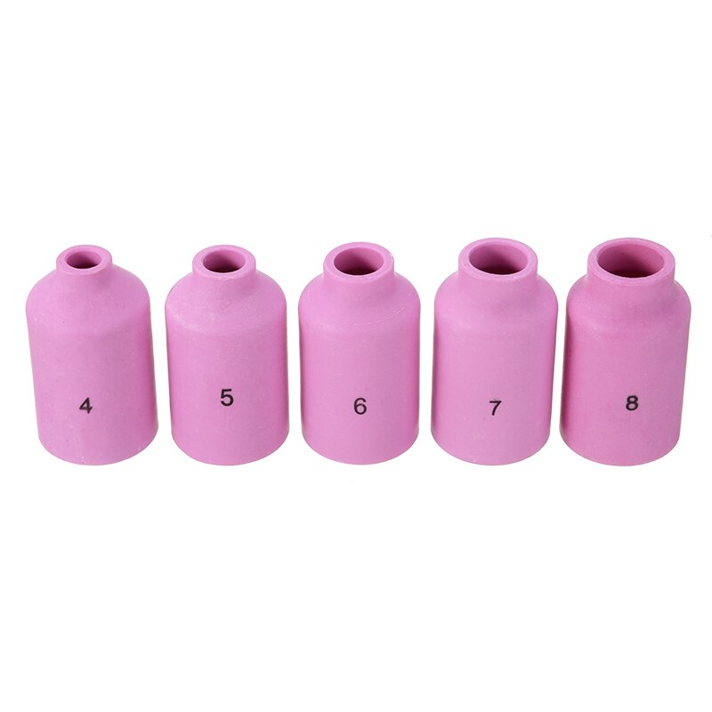 14Pcs TIG Welding Torch Accessories Gas Lenses Set For WP-17 WP-18 WP-26 Nozzles Gas Lenses Kit Durable Practical Accessories