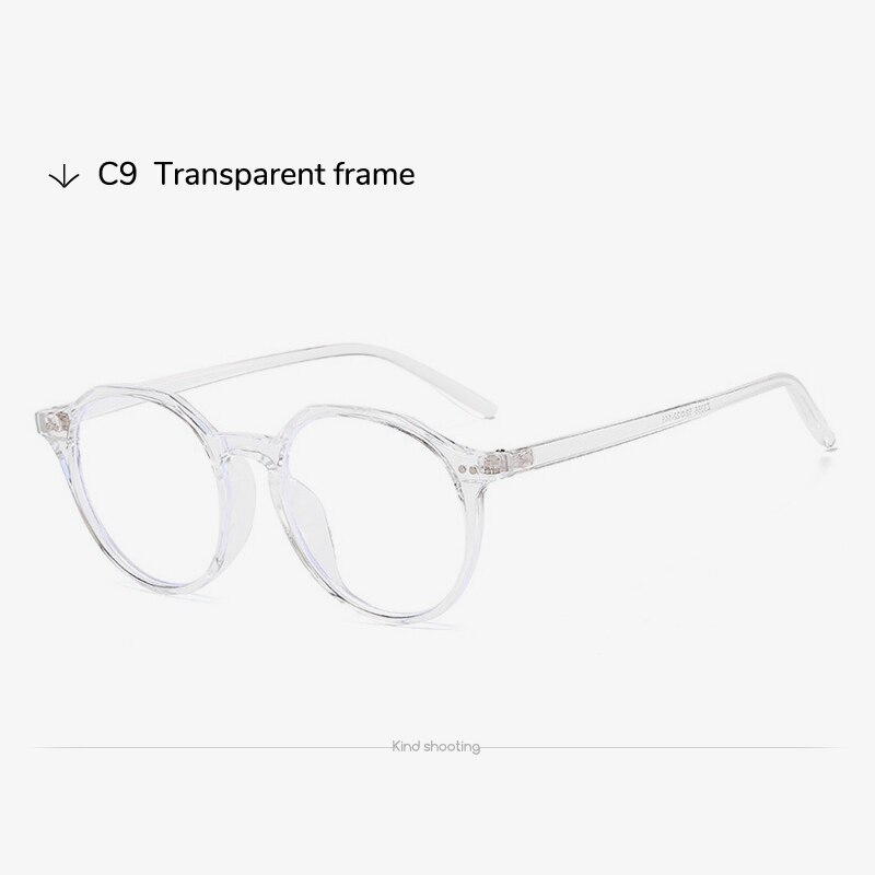 Toketorism montura amarilla a la , gafas sobredimensionadas antiazules para mujer y hombre, gafas bloqueadoras con luz azul: Transparente