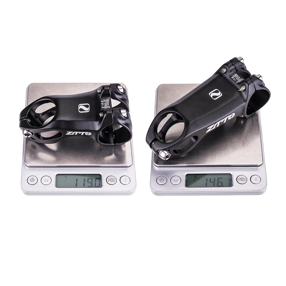 ZTTO Mountain Bike attacco manubrio angolo negativo 20 gradi 60/80mm attacco manubrio MTB Road Bike ghiaia aerodinamica attacco manubrio leggero ad alta resistenza