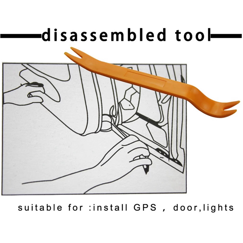 Auto Deur Clip Panel Trim Removal Tool Kits Navigatie Demontage Wip Auto-interieur Plastic Wip Conversie Tool