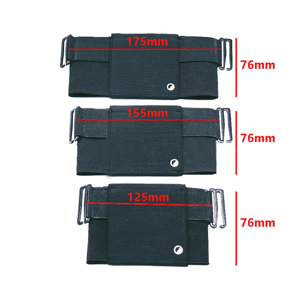 Buylor ultracienki pokrowiec minimalistyczny niewidoczny portfel poręczna talia torba trwała mini portmonetka karta klucz telefon