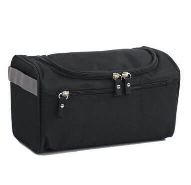 Make-up tas dames tassen heren grote waterdichte reis cosmetische tas organizer case benodigdheden make-up wassen toilettas goedkope tas: Zwart