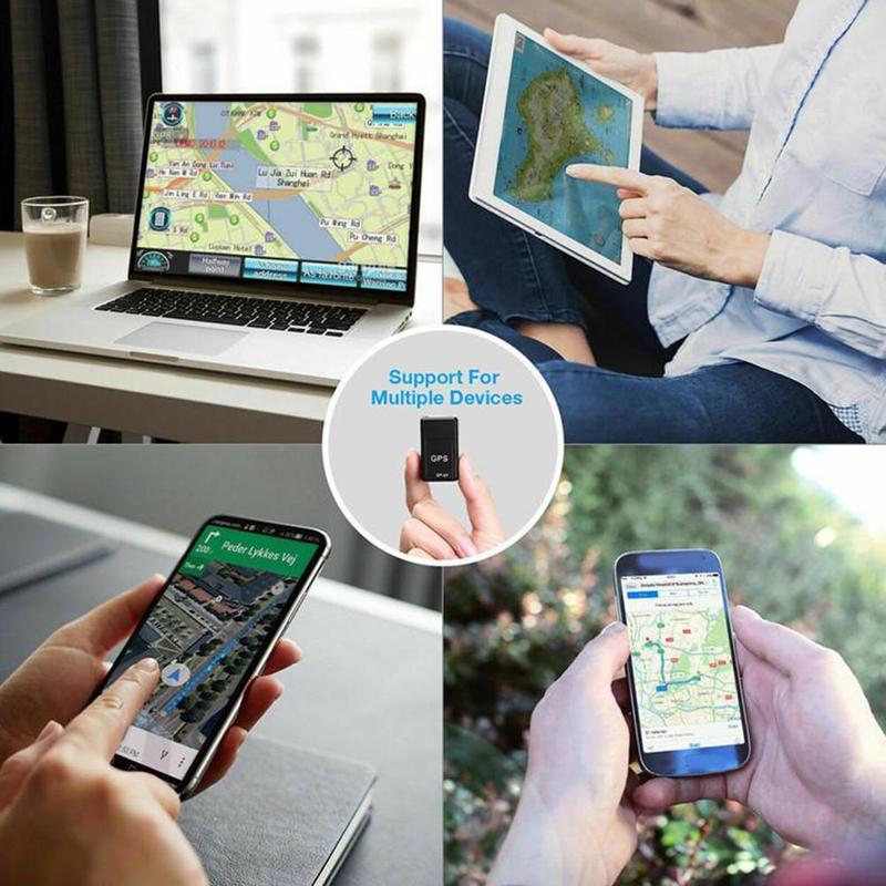 GF07 magnetic mini car tracker GPS real-time tracking locator equipment magnetic OBD anti-theft alarm free installation