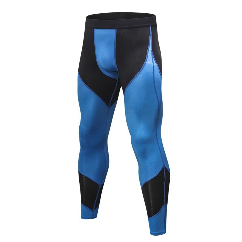 Mand løbebukser træning herre compress gym leggings herre fitness træning sommer fitness åndbare lange bukser