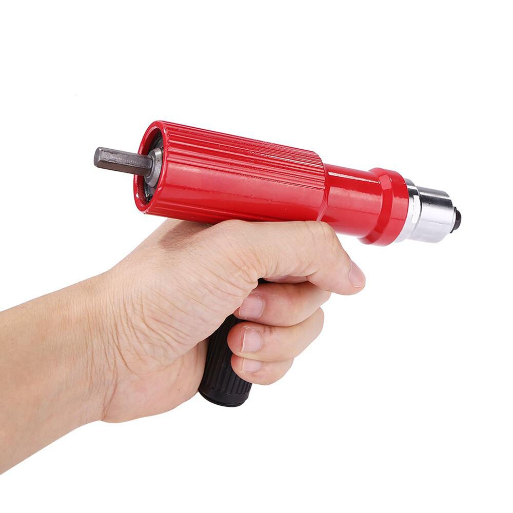 Power Tool Accessory Riveter Adapter Supplies Metal Kit Set Handheld Lightweight Sturdy Durable Products Cordless Electric