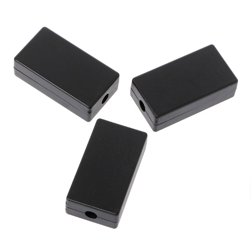 5Pcs Black Plastic Electronic Project Box Enclosure Instrument Case DIY 48x26x15mm
