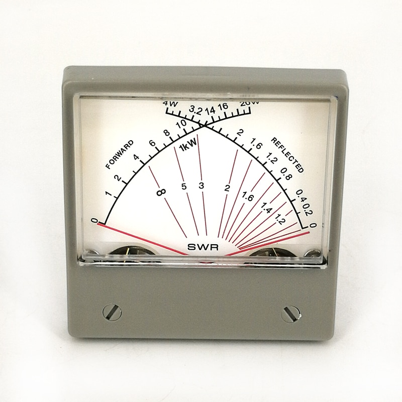 Stationaire Golf Verhouding Swr Meter Forwad 20W Gereflecteerd 4W 100uA Radio Hf Swr Power Meter Dual Naalden SZ-70-1