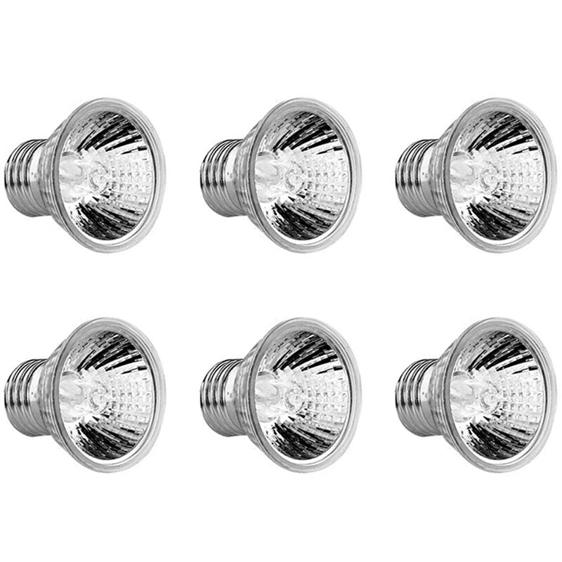 50W UVB Bulb UVA Light Halogen Basking Bulb Reptilian Lamp Lizard Lamp E27 Lamp Spot Lamp Full Spectrum Sun Lamp: Default Title