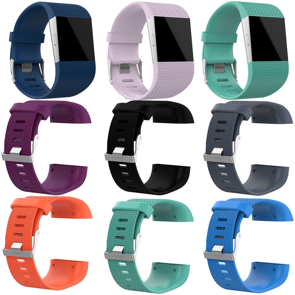 Inteligentne akcesoria do paska Fitbit Surge wymienna opaska sportowa silikonowa bransoletka zegarek pasek do pasków Fitbit Surge Watch