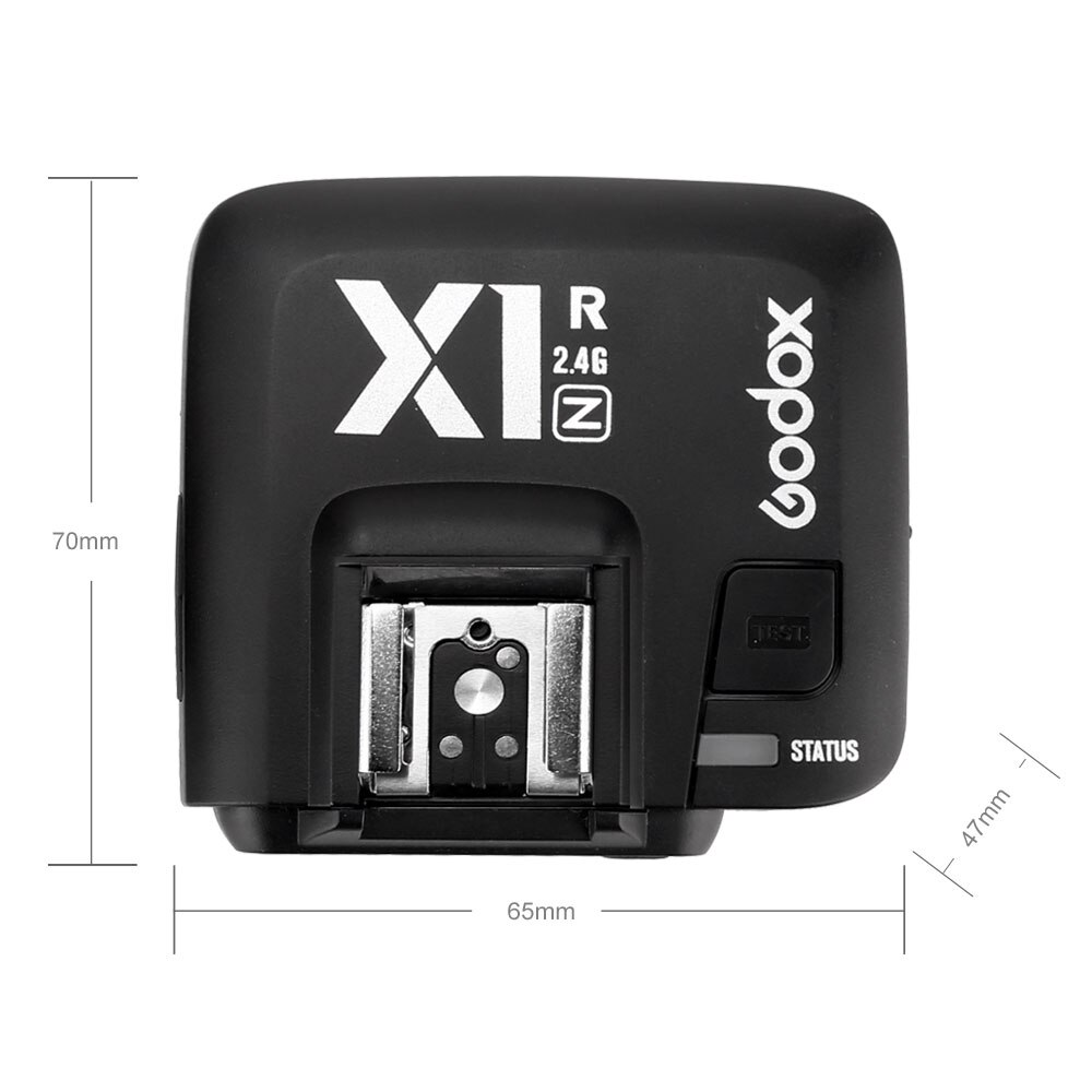 Godox X1R-C X1R-N X1R-S TTL 2,4G Wireless Flash Trigger Empfänger für X1T-C/N/S Trigger für Canon nikon Sony DSLR Kamera