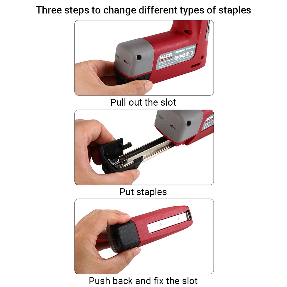 Portable MT-SG4.2VKIT Cordless Electric Nail Rechargeable Lithium Battery Carpenter's Nail Gun Woodworking Tools