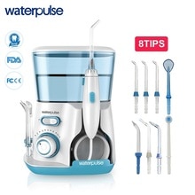 800ml Große Kapazität Oral Irrigator Dental Wasser Flosser 10 Modi Hygiene Wasser Jet Floss Dental Irrigator Flosser Mit 8 jets