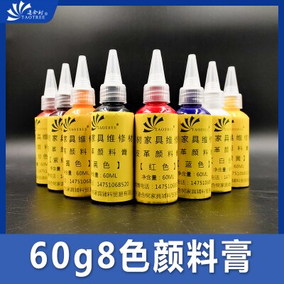 Lederen Meubels Kosmetiek Reparatie Materiaal Pigment Plakken Leer Pasta Kleur Pasta Kleur Essentie Filmvormende Middel Reparatie Le: Paars