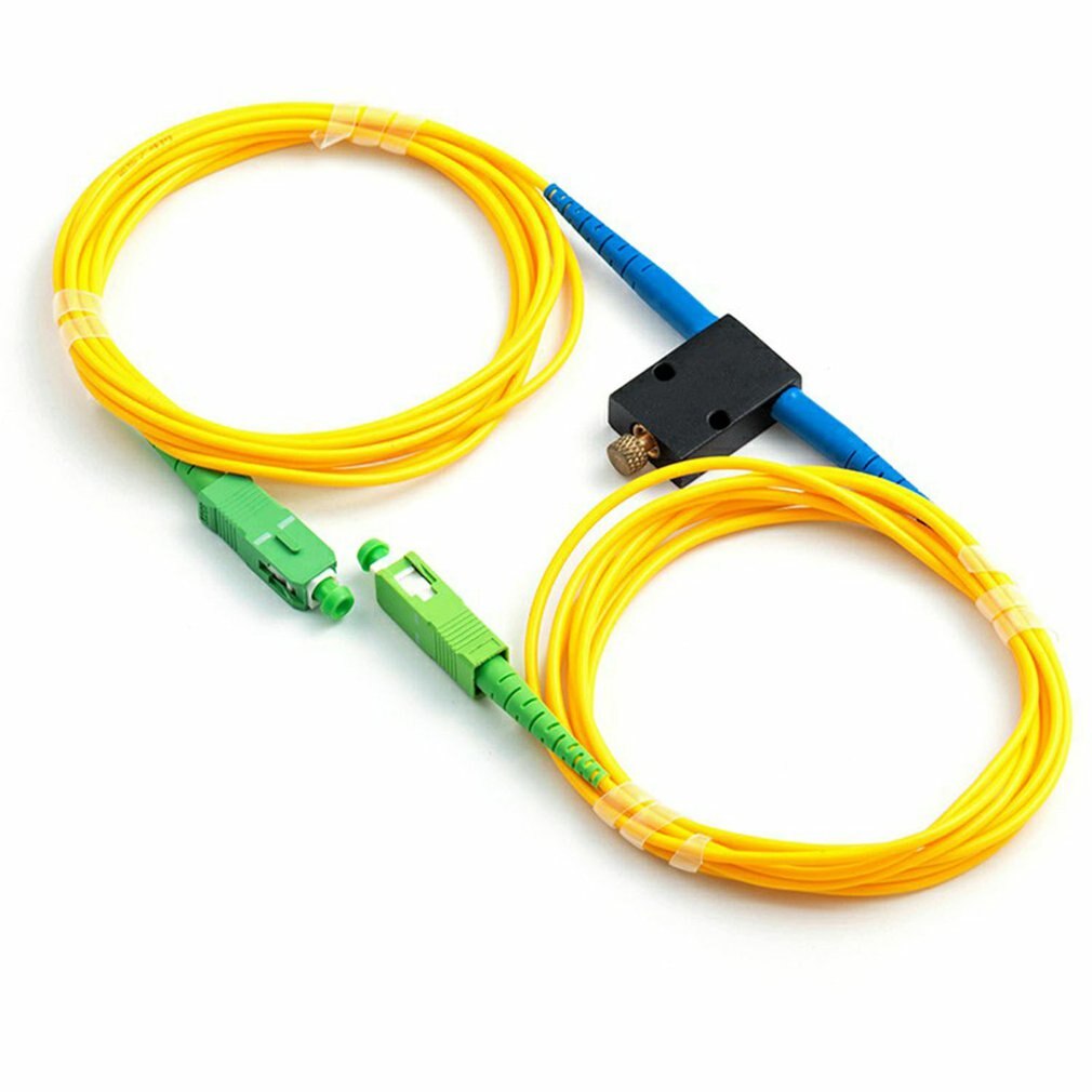 SC/APC Online Adjustable Attenuator Fiber Optic Attenuator Fiber Adapter Sc Fiber Optic Adapter Mechanical Adjustment Durable