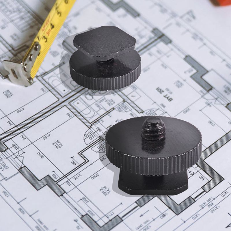 Screw Mount Adapter 1/4 "for tripod screw to Flash shoe