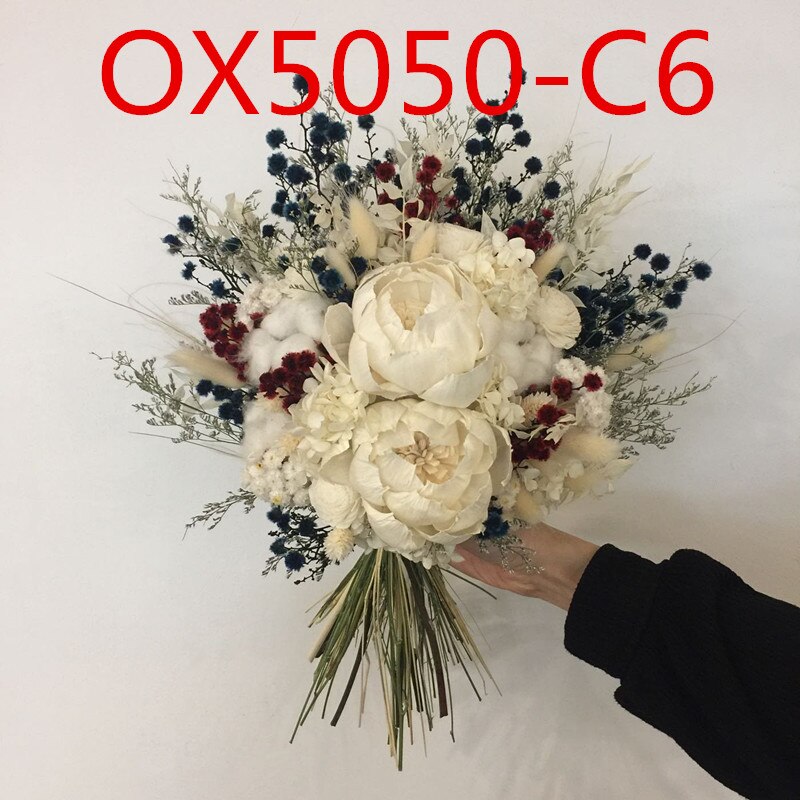 Accessoires de mariée de mariage tenant des fleurs 3303 OX5050: OX5050-C6
