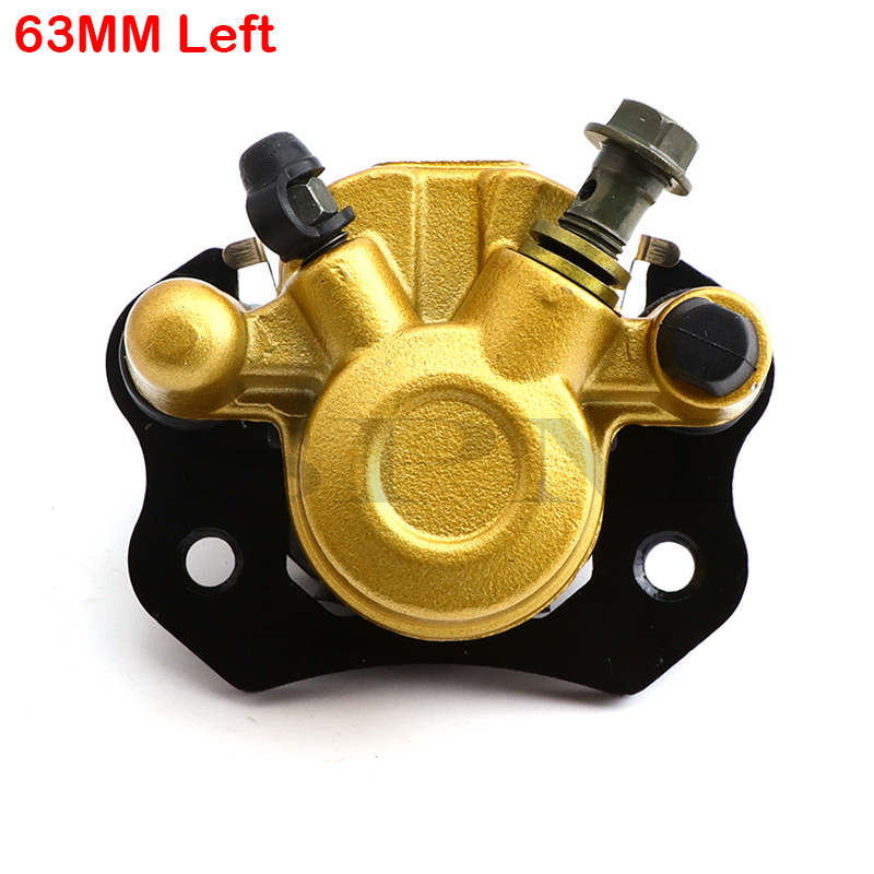 Front/Rear Universal Disc Brakes Calipers Clamp Lower Pump For 50 70 90 110cc 125cc 150cc ATV Buggy Quad master cylinder caliper: Orange
